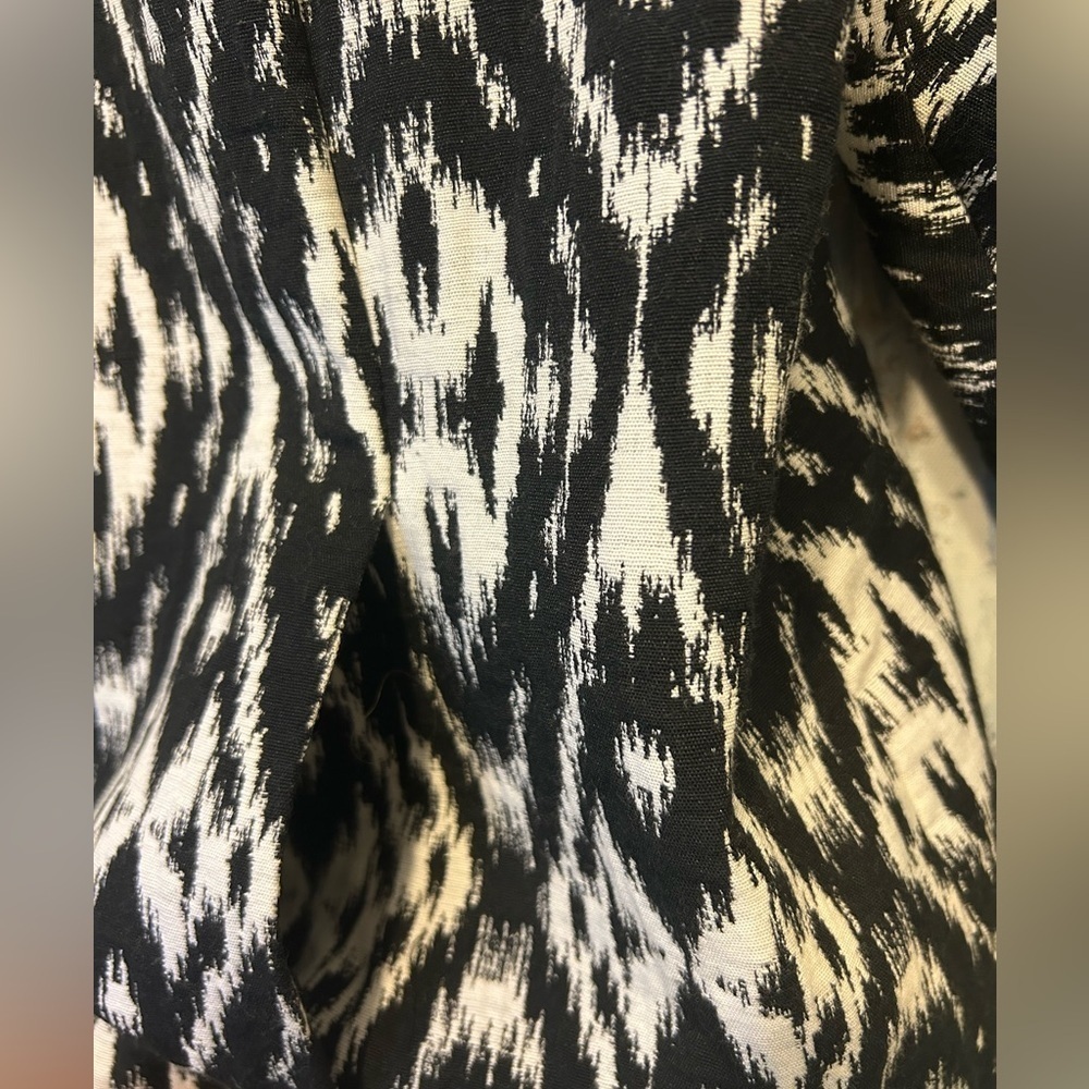 Peter Nygard Ikat Open-Front Blazer - Picture 9 of 11